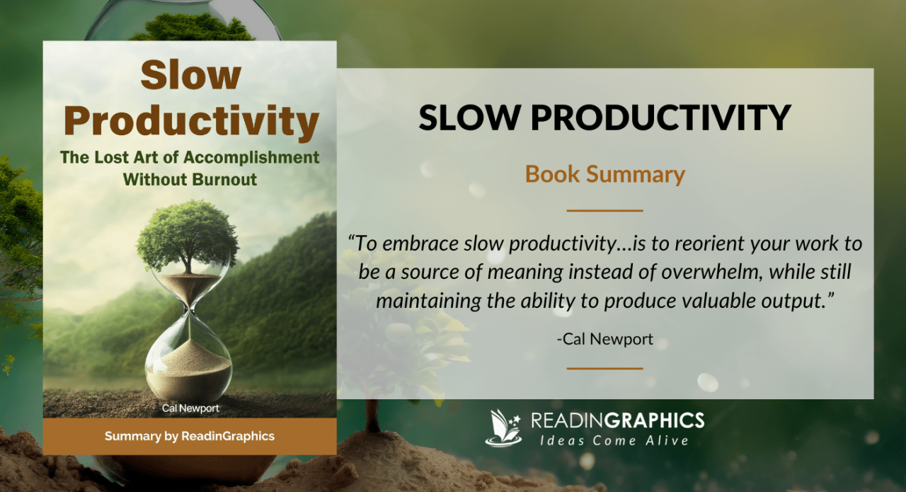 Slow Productivity: Bekerja Lebih Pelan Tapi Lebih Dalam