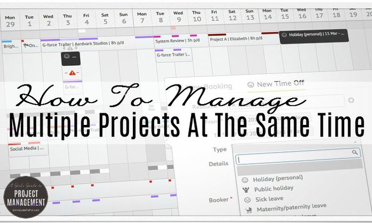 Cara Mengatur Waktu Antara Beberapa Proyek Sekaligus